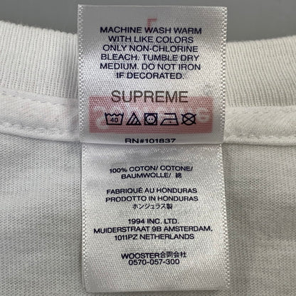 【中古品】【メンズ】 Supreme シュプリーム × THE EXORCIST MOTHER エクソシスト マザー L/S TEE ロングスリーブ Tシャツ プリント トップス 149-260925-ay-10-izu サイズ：L カラー：ホワイト 万代Net店