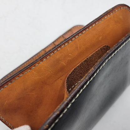 【現状渡し品】【メンズ/レディース】 SAMURAI JEANS サムライジーンズ LEATHER MIDDLE WALLET レザーミドルウォレット 財布 200-260927-as-14-izu カラー：ブラック 万代Net店
