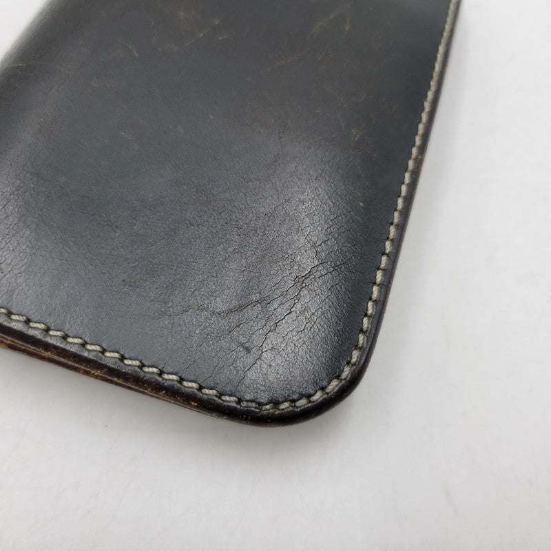 【現状渡し品】【メンズ/レディース】 SAMURAI JEANS サムライジーンズ LEATHER MIDDLE WALLET レザーミドルウォレット 財布 200-260927-as-14-izu カラー：ブラック 万代Net店