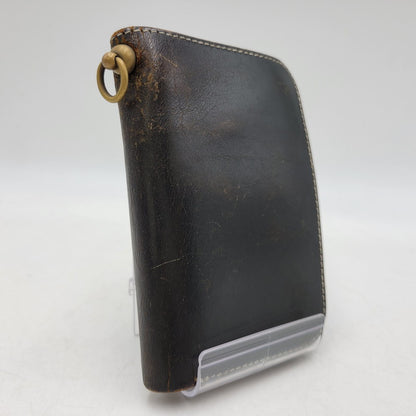 【現状渡し品】【メンズ/レディース】 SAMURAI JEANS サムライジーンズ LEATHER MIDDLE WALLET レザーミドルウォレット 財布 200-260927-as-14-izu カラー：ブラック 万代Net店