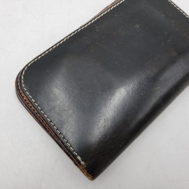 【現状渡し品】【メンズ/レディース】 SAMURAI JEANS サムライジーンズ LEATHER MIDDLE WALLET レザーミドルウォレット 財布 200-260927-as-14-izu カラー：ブラック 万代Net店