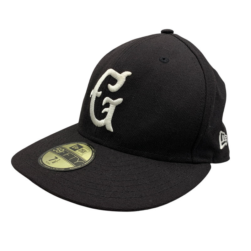 【中古品】【メンズ/レディース】 WACKO MARIA ワコマリア×NEWERA ニューエラ G LOGO BASEBALL CAP ロゴ ベースボール キャップ 帽子 185-260930-cs-17-izu サイズ：7 1/8 カラー：ブラック 万代Net店