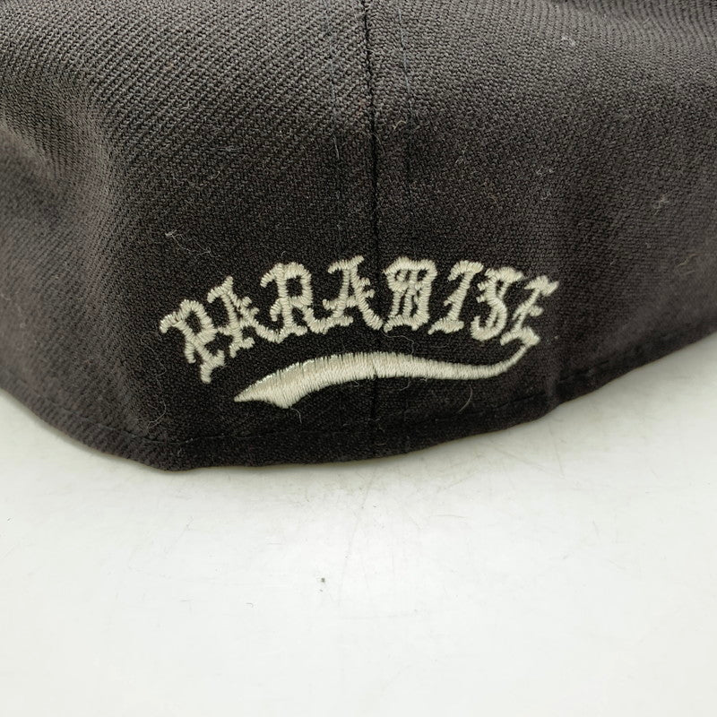 【中古品】【メンズ/レディース】 WACKO MARIA ワコマリア×NEWERA ニューエラ G LOGO BASEBALL CAP ロゴ ベースボール キャップ 帽子 185-260930-cs-17-izu サイズ：7 1/8 カラー：ブラック 万代Net店