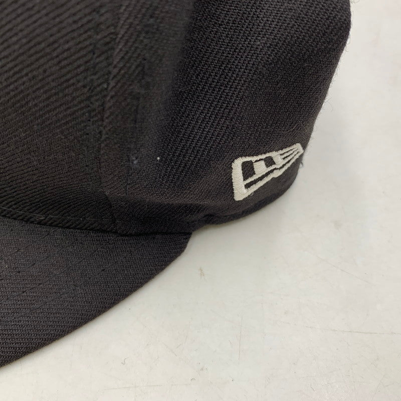 【中古品】【メンズ/レディース】 WACKO MARIA ワコマリア×NEWERA ニューエラ G LOGO BASEBALL CAP ロゴ ベースボール キャップ 帽子 185-260930-cs-17-izu サイズ：7 1/8 カラー：ブラック 万代Net店
