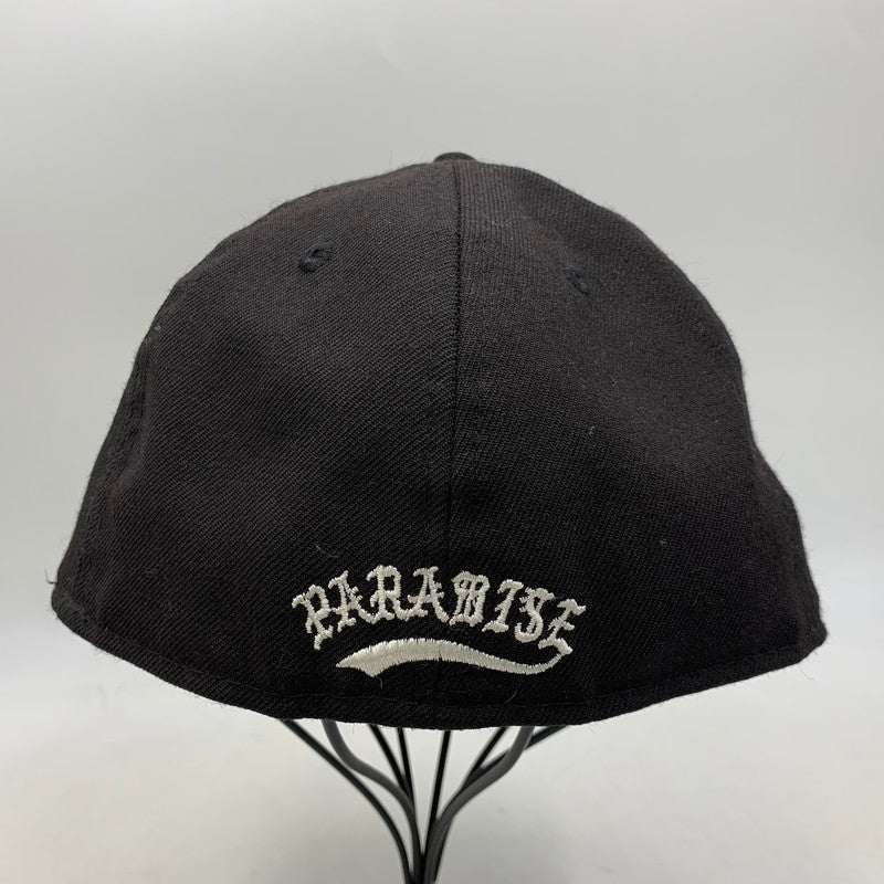 【中古品】【メンズ/レディース】 WACKO MARIA ワコマリア×NEWERA ニューエラ G LOGO BASEBALL CAP ロゴ ベースボール キャップ 帽子 185-260930-cs-17-izu サイズ：7 1/8 カラー：ブラック 万代Net店