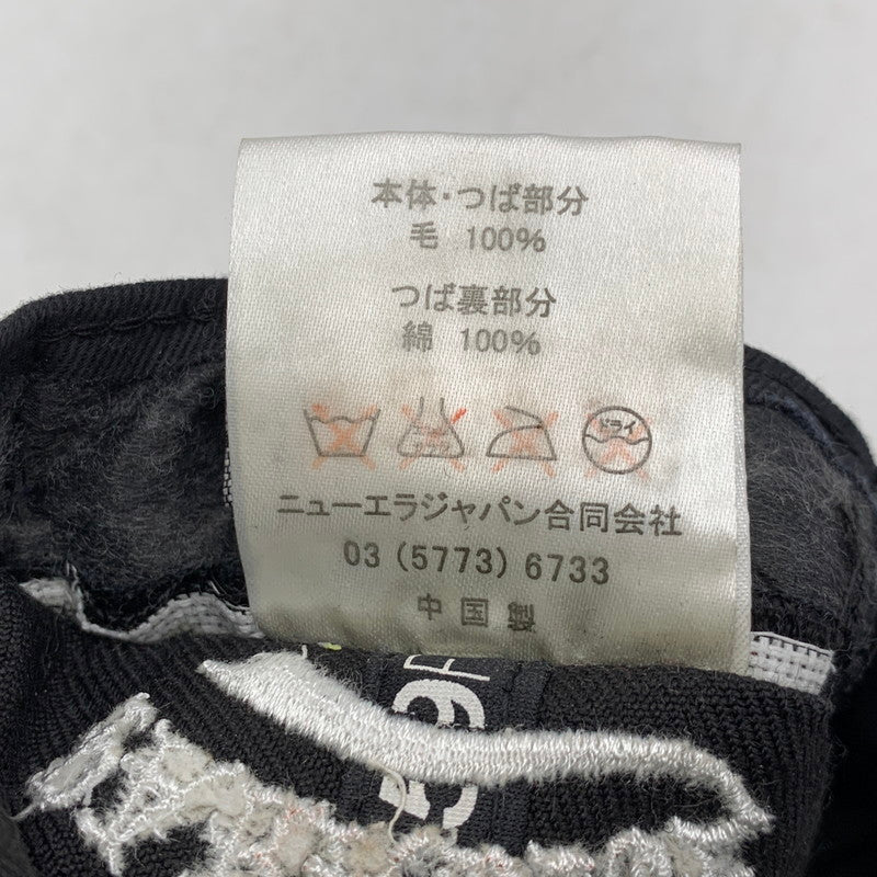 【中古品】【メンズ/レディース】 WACKO MARIA ワコマリア×NEWERA ニューエラ G LOGO BASEBALL CAP ロゴ ベースボール キャップ 帽子 185-260930-cs-17-izu サイズ：7 1/8 カラー：ブラック 万代Net店