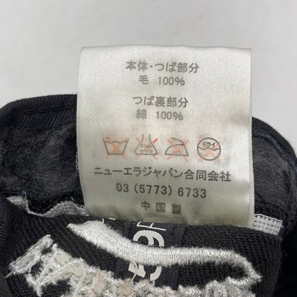 【中古品】【メンズ/レディース】 WACKO MARIA ワコマリア×NEWERA ニューエラ G LOGO BASEBALL CAP ロゴ ベースボール キャップ 帽子 185-260930-cs-17-izu サイズ：7 1/8 カラー：ブラック 万代Net店