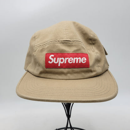 【中古品】【メンズ/レディース】 Supreme シュプリーム WILDLIFE SIDE POCKET CAMP CAP サイド ポケット キャンプキャップ 帽子 185-260927-as-04-izu サイズ：F カラー：ベージュ 万代Net店
