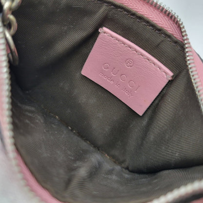 【現状渡し品】【メンズ/レディース】 GUCCI グッチ 233183 グッチシマ コインケース 財布 サイフ 181-260927-yn-09-izu カラー：ピンク 万代Net店