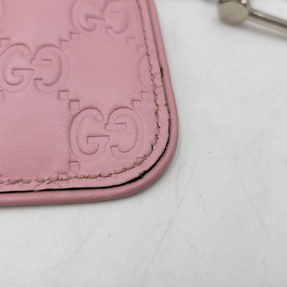 【現状渡し品】【メンズ/レディース】 GUCCI グッチ 233183 グッチシマ コインケース 財布 サイフ 181-260927-yn-09-izu カラー：ピンク 万代Net店