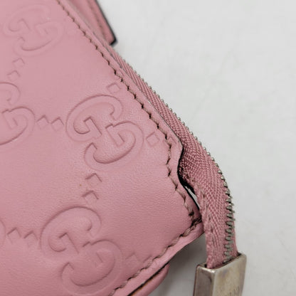 【現状渡し品】【メンズ/レディース】 GUCCI グッチ 233183 グッチシマ コインケース 財布 サイフ 181-260927-yn-09-izu カラー：ピンク 万代Net店