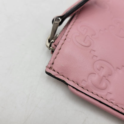 【現状渡し品】【メンズ/レディース】 GUCCI グッチ 233183 グッチシマ コインケース 財布 サイフ 181-260927-yn-09-izu カラー：ピンク 万代Net店