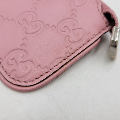 【現状渡し品】【メンズ/レディース】 GUCCI グッチ 233183 グッチシマ コインケース 財布 サイフ 181-260927-yn-09-izu カラー：ピンク 万代Net店