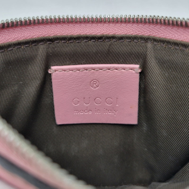 【現状渡し品】【メンズ/レディース】 GUCCI グッチ 233183 グッチシマ コインケース 財布 サイフ 181-260927-yn-09-izu カラー：ピンク 万代Net店
