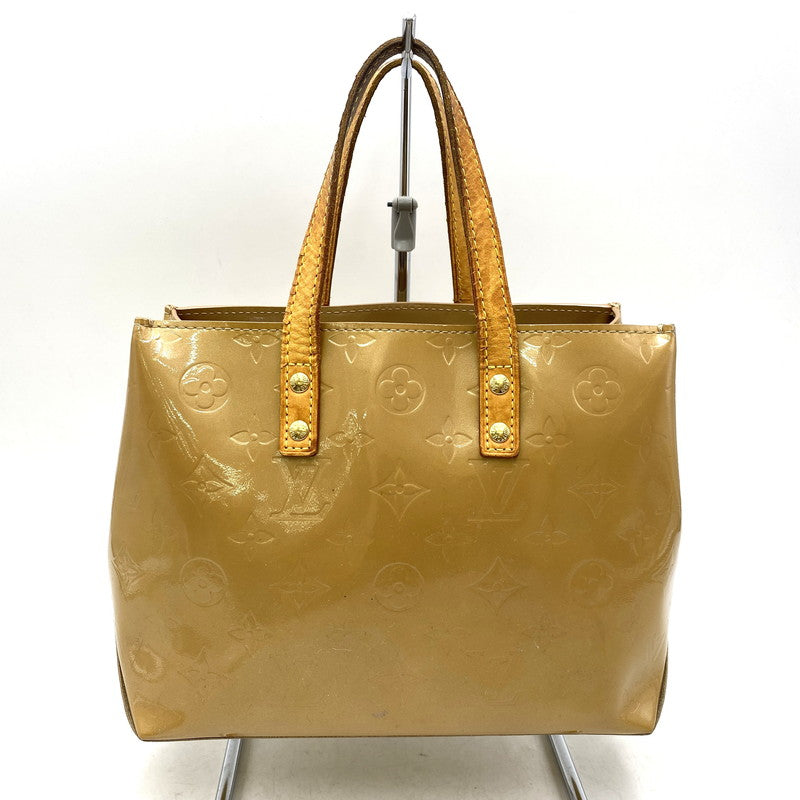 【中古品】【レディース】 LOUIS VUITTON ルイ・ヴィトン M91334 モノグラム・ヴェルニ リードPM ハンドバッグ 179-260922-yn-03-izu カラー：ベージュ 万代Net店