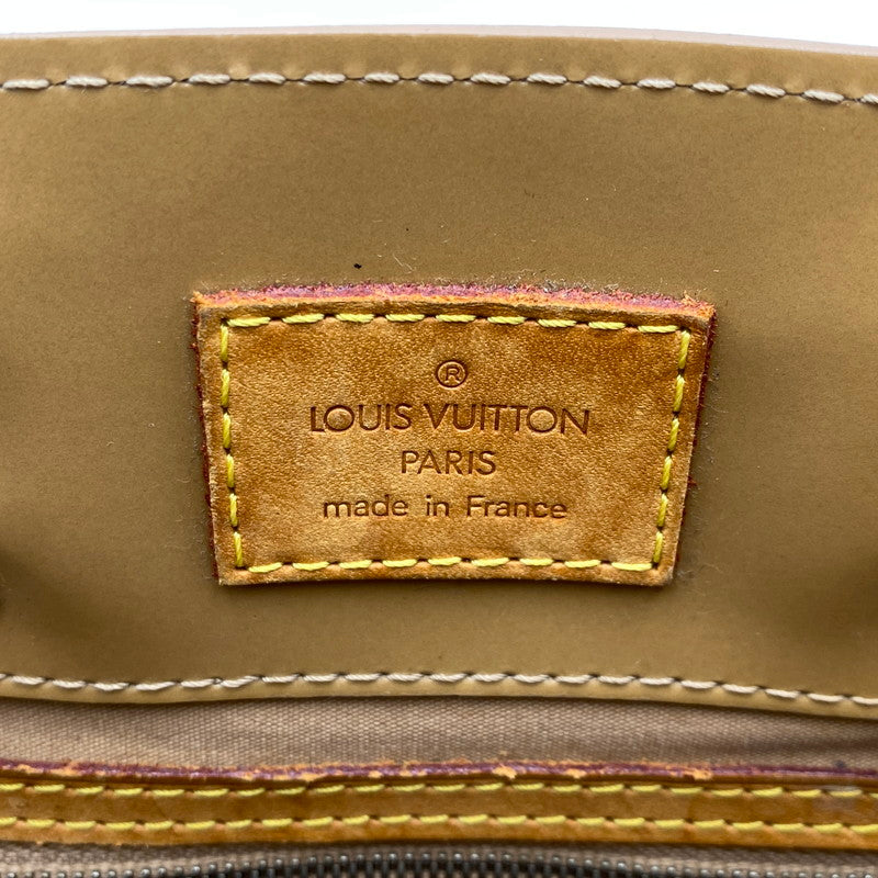 【中古品】【レディース】 LOUIS VUITTON ルイ・ヴィトン M91334 モノグラム・ヴェルニ リードPM ハンドバッグ 179-260922-yn-03-izu カラー：ベージュ 万代Net店