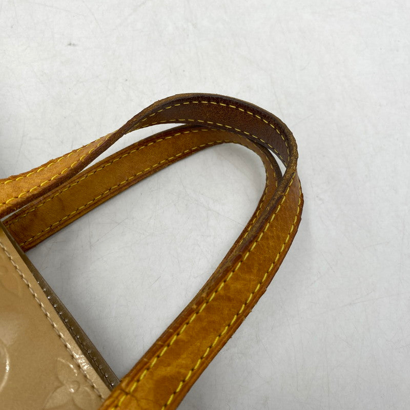 【中古品】【レディース】 LOUIS VUITTON ルイ・ヴィトン M91334 モノグラム・ヴェルニ リードPM ハンドバッグ 179-260922-yn-03-izu カラー：ベージュ 万代Net店