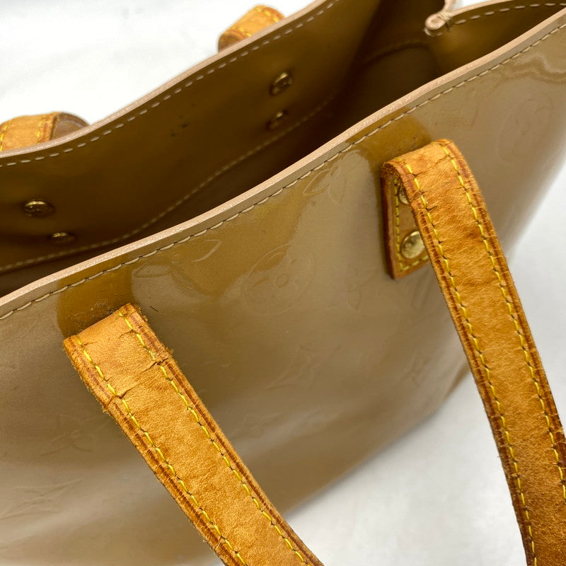 【中古品】【レディース】 LOUIS VUITTON ルイ・ヴィトン M91334 モノグラム・ヴェルニ リードPM ハンドバッグ 179-260922-yn-03-izu カラー：ベージュ 万代Net店