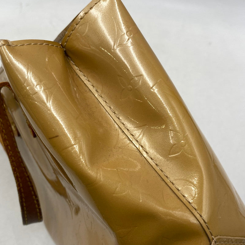 【中古品】【レディース】 LOUIS VUITTON ルイ・ヴィトン M91334 モノグラム・ヴェルニ リードPM ハンドバッグ 179-260922-yn-03-izu カラー：ベージュ 万代Net店