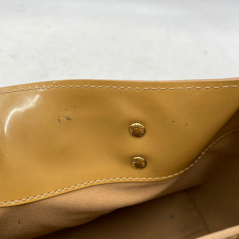 【中古品】【レディース】 LOUIS VUITTON ルイ・ヴィトン M91334 モノグラム・ヴェルニ リードPM ハンドバッグ 179-260922-yn-03-izu カラー：ベージュ 万代Net店