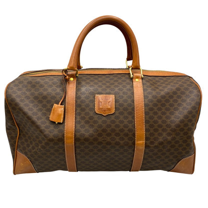 【現状渡し品】【メンズ/レディース】 CELINE セリーヌ マカダム ボストンバッグ 鞄 バッグ 180-260922-yn-04-izu カラー：ブラウン 万代Net店