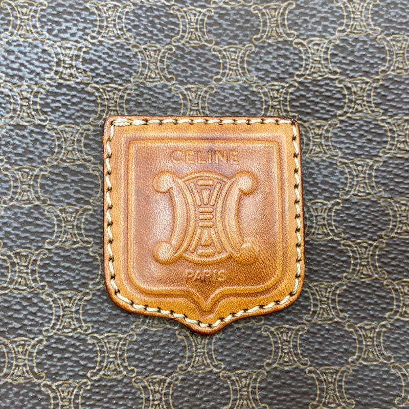 【現状渡し品】【メンズ/レディース】 CELINE セリーヌ マカダム ボストンバッグ 鞄 バッグ 180-260922-yn-04-izu カラー：ブラウン 万代Net店