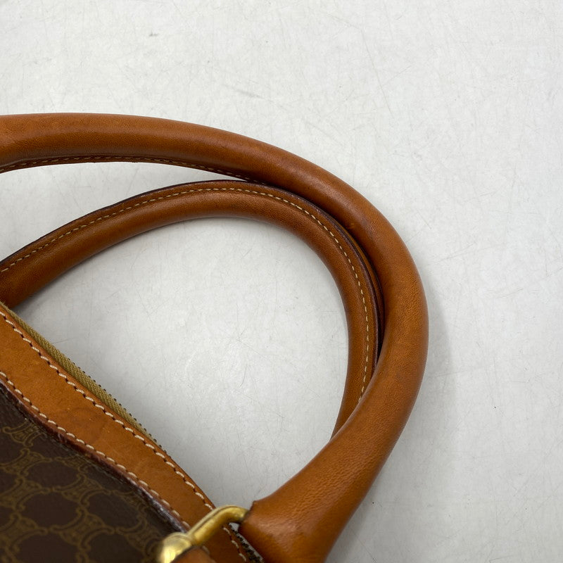 【現状渡し品】【メンズ/レディース】 CELINE セリーヌ マカダム ボストンバッグ 鞄 バッグ 180-260922-yn-04-izu カラー：ブラウン 万代Net店