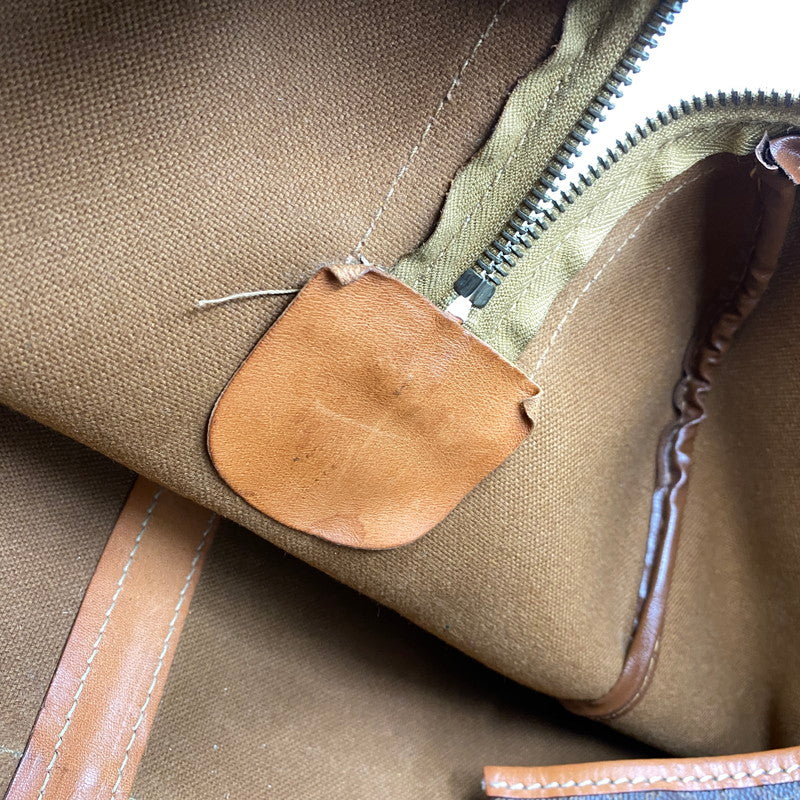 【現状渡し品】【メンズ/レディース】 CELINE セリーヌ マカダム ボストンバッグ 鞄 バッグ 180-260922-yn-04-izu カラー：ブラウン 万代Net店