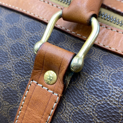 【現状渡し品】【メンズ/レディース】 CELINE セリーヌ マカダム ボストンバッグ 鞄 バッグ 180-260922-yn-04-izu カラー：ブラウン 万代Net店