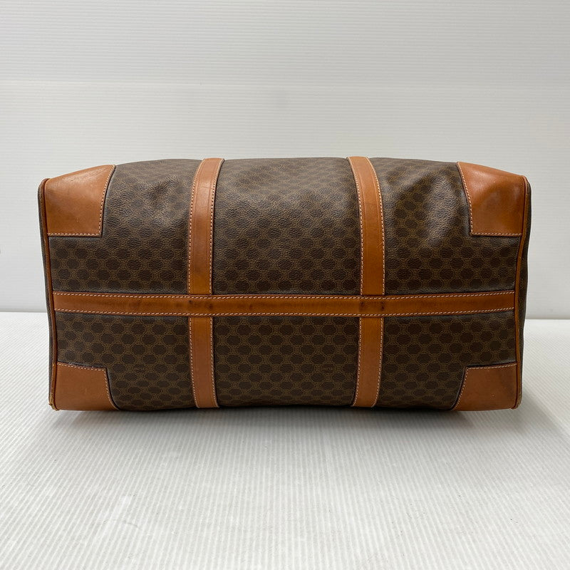【現状渡し品】【メンズ/レディース】 CELINE セリーヌ マカダム ボストンバッグ 鞄 バッグ 180-260922-yn-04-izu カラー：ブラウン 万代Net店
