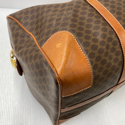 【現状渡し品】【メンズ/レディース】 CELINE セリーヌ マカダム ボストンバッグ 鞄 バッグ 180-260922-yn-04-izu カラー：ブラウン 万代Net店