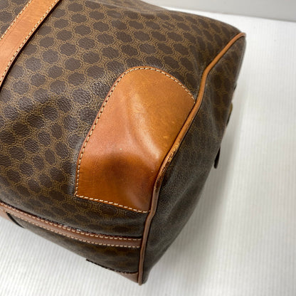 【現状渡し品】【メンズ/レディース】 CELINE セリーヌ マカダム ボストンバッグ 鞄 バッグ 180-260922-yn-04-izu カラー：ブラウン 万代Net店