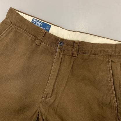 【中古品】【メンズ】 POLO BY RALPH LAUREN ポロバイラルフローレン PRESTON PANT プレストン パンツ ボトムス 157-261016-kh-02-izu サイズ：32×30 カラー：ブラウン 万代Net店