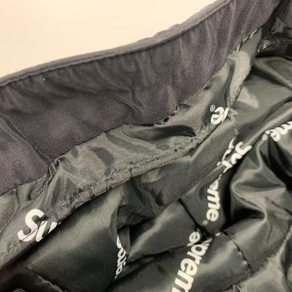 【中古品】【メンズ】 SUPREME シュプリーム HOODED フーデッド LOGO ロゴ HALF ZIP PULLOVER ハーフ ジップ プルオーバー ジャケット 149-261010-sm-03-izu サイズ：M カラー：ブラック 万代Net店