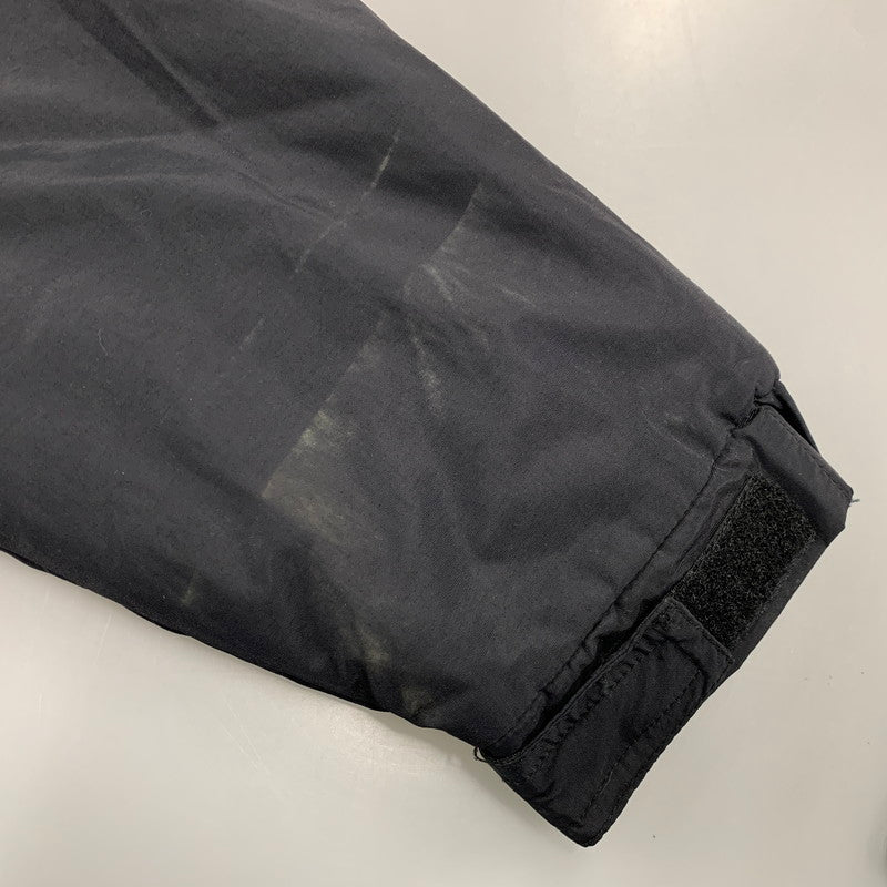 【中古品】【メンズ】 SUPREME シュプリーム HOODED フーデッド LOGO ロゴ HALF ZIP PULLOVER ハーフ ジップ プルオーバー ジャケット 149-261010-sm-03-izu サイズ：M カラー：ブラック 万代Net店