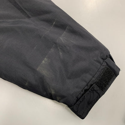 【中古品】【メンズ】 SUPREME シュプリーム HOODED フーデッド LOGO ロゴ HALF ZIP PULLOVER ハーフ ジップ プルオーバー ジャケット 149-261010-sm-03-izu サイズ：M カラー：ブラック 万代Net店