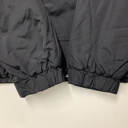 【中古品】【メンズ】 SUPREME シュプリーム HOODED フーデッド LOGO ロゴ HALF ZIP PULLOVER ハーフ ジップ プルオーバー ジャケット 149-261010-sm-03-izu サイズ：M カラー：ブラック 万代Net店
