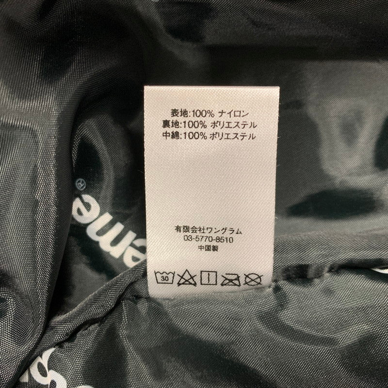 【中古品】【メンズ】 SUPREME シュプリーム HOODED フーデッド LOGO ロゴ HALF ZIP PULLOVER ハーフ ジップ プルオーバー ジャケット 149-261010-sm-03-izu サイズ：M カラー：ブラック 万代Net店