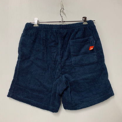【中古品】【メンズ】 SUPREME シュプリーム TERRY LOGO SHORTS テリー ロゴ ショーツ ボトムス 149-261010-sm-01-izu サイズ：S カラー：ネイビー 万代Net店