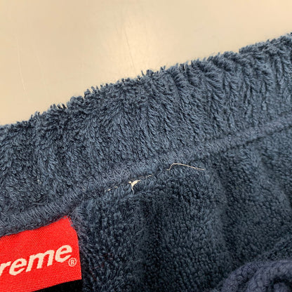 【中古品】【メンズ】 SUPREME シュプリーム TERRY LOGO SHORTS テリー ロゴ ショーツ ボトムス 149-261010-sm-01-izu サイズ：S カラー：ネイビー 万代Net店