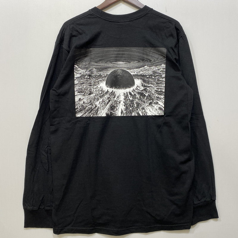 【中古品】【メンズ】 SUPREME シュプリーム×AKIRA アキラ NEO-TOKYO LS TEE ネオトウキョウ ロングスリーブ Tシャツ トップス 長袖 149-260926-cs-08-izu サイズ：L カラー：ブラック 万代Net店