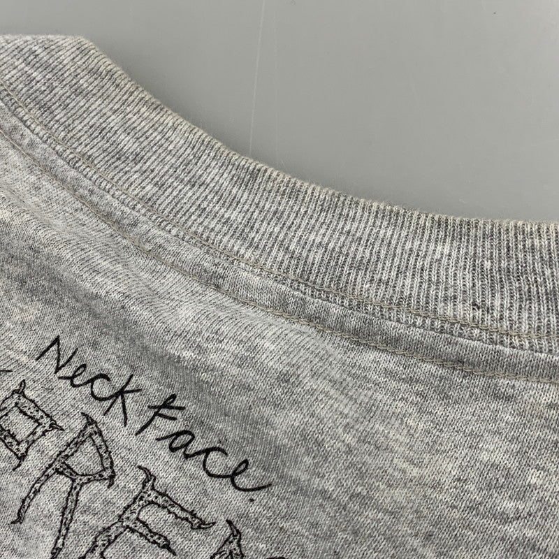 【中古品】【メンズ】 SUPREME シュプリーム×NECKFACE ネックフェイス 2003S YOUR MOM IS CRIPPED TEE ユア マム イズ クリプト Tシャツ トップス 半袖 149-261027-ya-01-izu サイズ：XL カラー：グレー 万代Net店