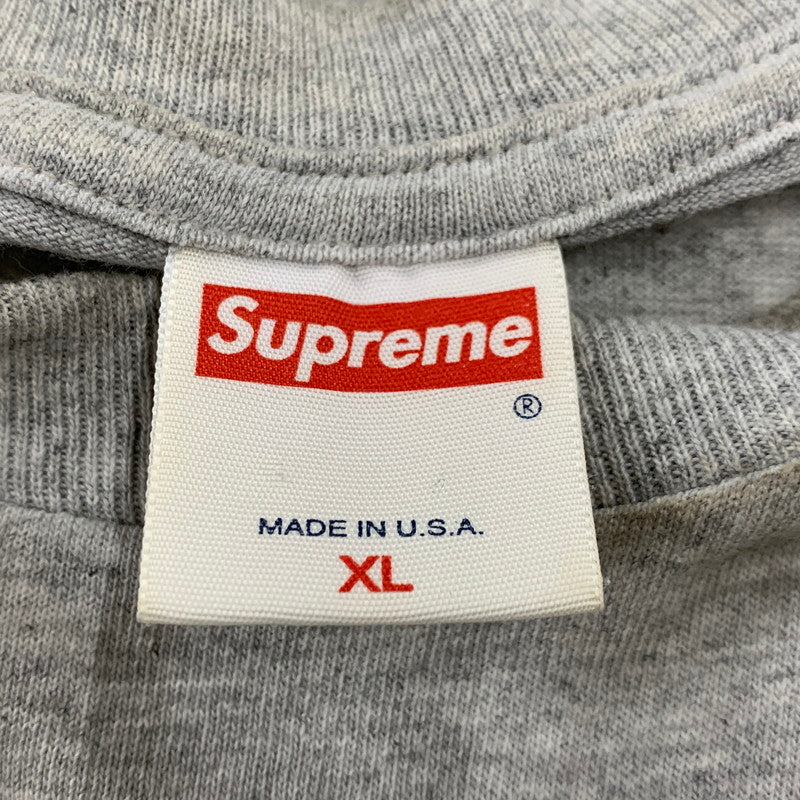 【中古品】【メンズ】 SUPREME シュプリーム×NECKFACE ネックフェイス 2003S YOUR MOM IS CRIPPED TEE ユア マム イズ クリプト Tシャツ トップス 半袖 149-261027-ya-01-izu サイズ：XL カラー：グレー 万代Net店