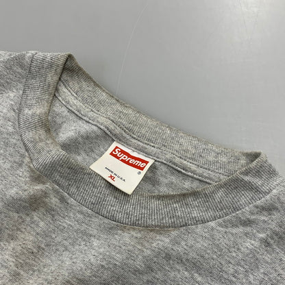 【中古品】【メンズ】 SUPREME シュプリーム×NECKFACE ネックフェイス 2003S YOUR MOM IS CRIPPED TEE ユア マム イズ クリプト Tシャツ トップス 半袖 149-261027-ya-01-izu サイズ：XL カラー：グレー 万代Net店