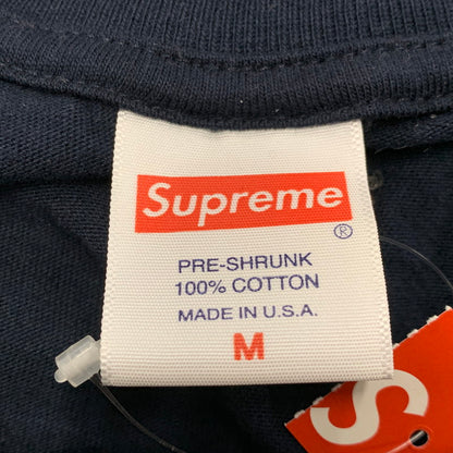 【中古品】【メンズ】 SUPREME シュプリーム FUCK THE WORLD TEE ファック ザ ワールド Tシャツ トップス 半袖 149-260921-ya-01-izu サイズ：M カラー：ネイビー 万代Net店