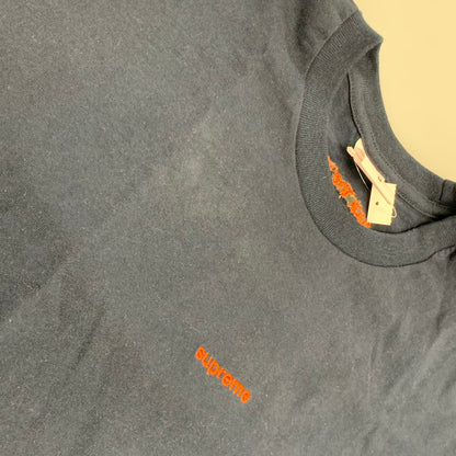 【中古品】【メンズ】 SUPREME シュプリーム FUCK THE WORLD TEE ファック ザ ワールド Tシャツ トップス 半袖 149-260921-ya-01-izu サイズ：M カラー：ネイビー 万代Net店
