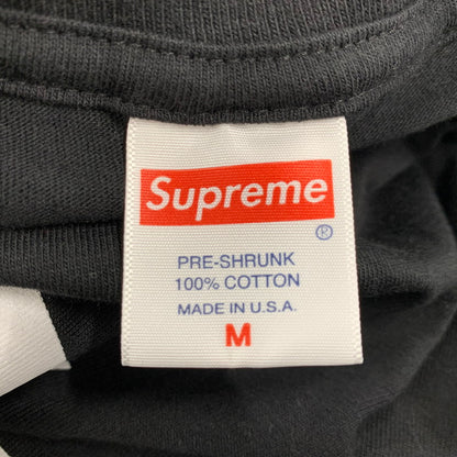 【中古品】【メンズ】 SUPREME シュプリーム ARABIC LOGO L S TEE アラビックロゴ ロングスリーブ Tシャツ トップス 長袖 149-261027-ya-05-izu サイズ：M カラー：ブラック 万代Net店