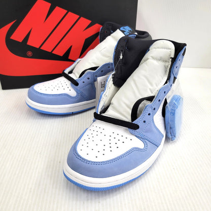 【中古美品】【メンズ】 NIKE ナイキ AIR JORDAN 1 RETRO HIGH OG 555088-134 エア ジョーダン 1 レトロ ハイ OG スニーカー 靴 160-260921-as-12-izu サイズ：27cm カラー：WHITE/BLACK-UNIVERSITY BLUE 万代Net店