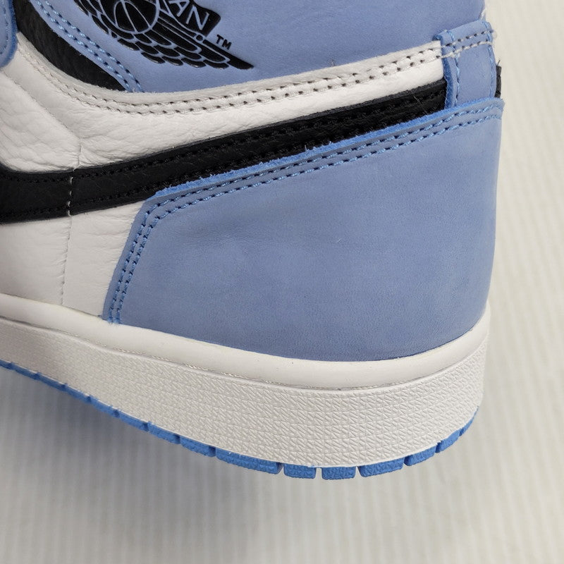 【中古美品】【メンズ】 NIKE ナイキ AIR JORDAN 1 RETRO HIGH OG 555088-134 エア ジョーダン 1 レトロ ハイ OG スニーカー 靴 160-260921-as-12-izu サイズ：27cm カラー：WHITE/BLACK-UNIVERSITY BLUE 万代Net店