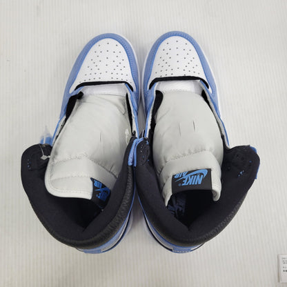 【中古美品】【メンズ】 NIKE ナイキ AIR JORDAN 1 RETRO HIGH OG 555088-134 エア ジョーダン 1 レトロ ハイ OG スニーカー 靴 160-260921-as-12-izu サイズ：27cm カラー：WHITE/BLACK-UNIVERSITY BLUE 万代Net店
